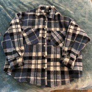 Zara Plaid Shacket
